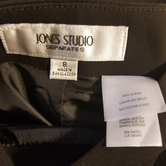 Jones Studio Skirt size 8 Classic Black Straight - Picture 6 of 6